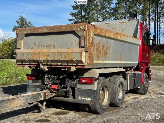Tipper Scania R730 6x4 Tipper Truck w/ 2015 Nor Slep Triple-Axle