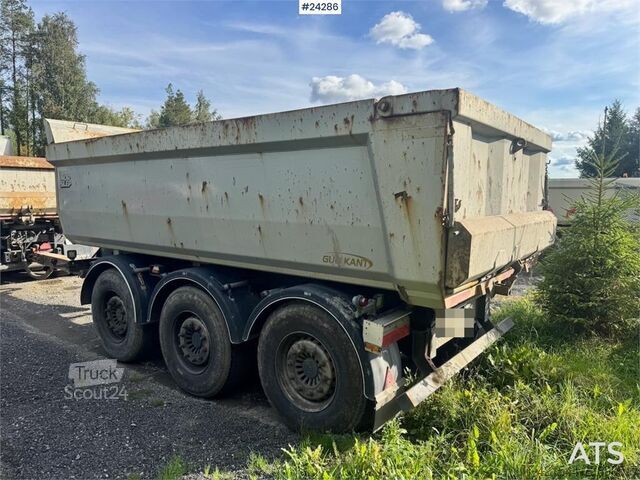 Pašizgāzējs Scania R730 6x4 Tipper Truck w/ 2015 Nor Slep Triple-Axle
