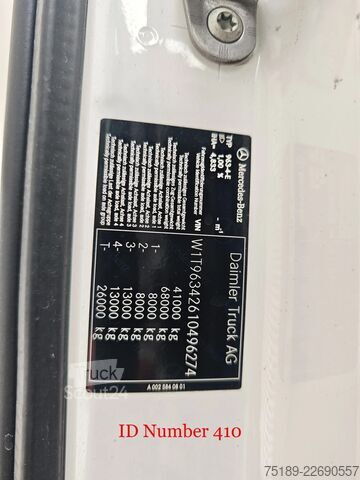 Tung last Mercedes-Benz Actros 4163 8x4/10x4 Titan Andockachse 180 Ton ...