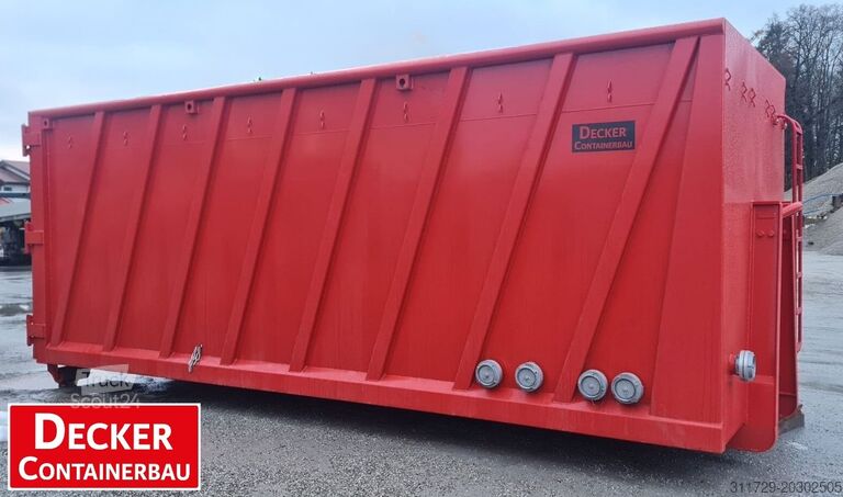 Contentor rolante Decker Containerbau Abrollcontainer, Püffercontainer