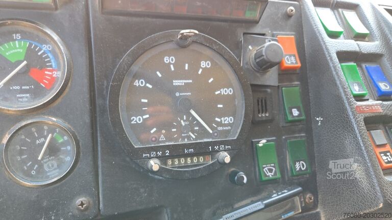 Châssis cabine Volvo F 12 - 360 (FULL STEEL SUSPENSION / MANUAL PUMP...