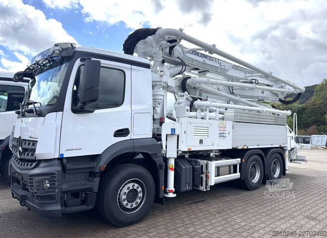 автобетононасос Mercedes-Benz Arocs 2843, Zoomlion 36, H-Leg