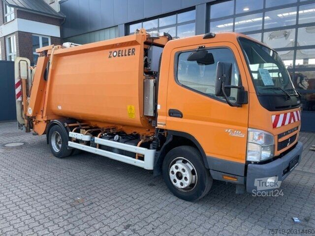 Søppelbilen Mitsubishi Kanter 4x2 FE85 7c18 Zöller 7,49