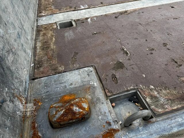 Zwiastun platformy Rufa MEGA PLATFORM / LENKACHSE/ 12 TWISTLOCKS 1x 40F...