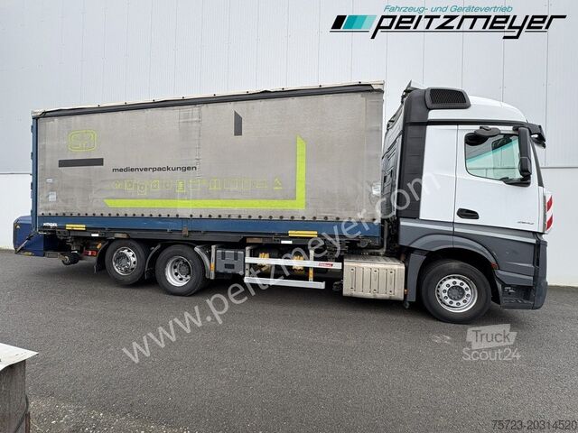 Maināms virsbūves kravas automobilis Mercedes-Benz Actros 2542 LL BDF Pritsche + Mitnahmestapler