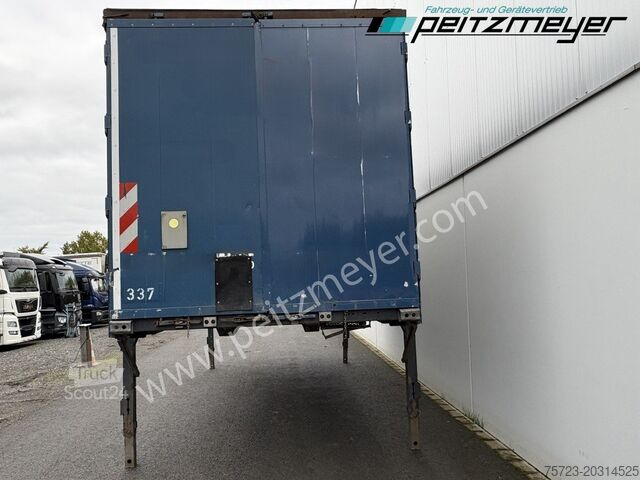 Caroserie interschimbabilă cu platformă și prelată Kögel BDF Wechselbrücke ENCS 74, Bordwände, Hecktüren, Edscha