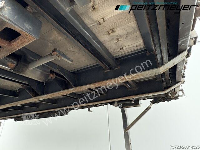 Caroserie interschimbabilă cu platformă și prelată Kögel BDF Wechselbrücke ENCS 74, Bordwände, Hecktüren, Edscha