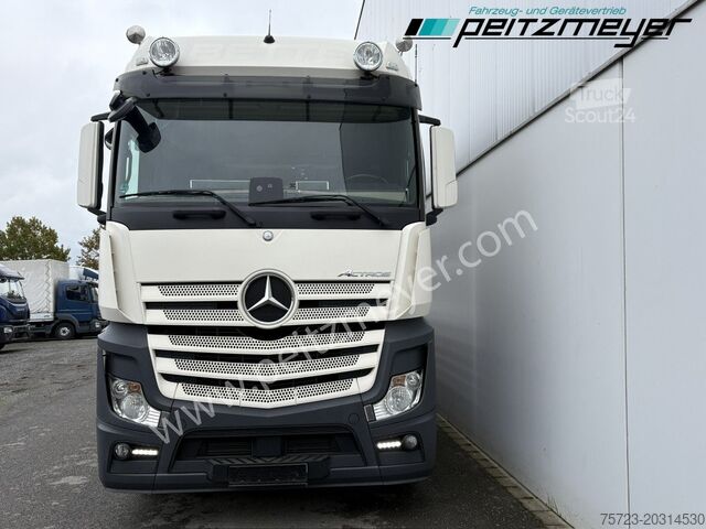 Tenteli düz yataklı kamyon Mercedes-Benz Actros 2545 LL Pritsche, Klima, Standklima, PPC, EU 6