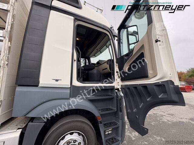 Tenteli düz yataklı kamyon Mercedes-Benz Actros 2545 LL Pritsche, Klima, Standklima, PPC, EU 6