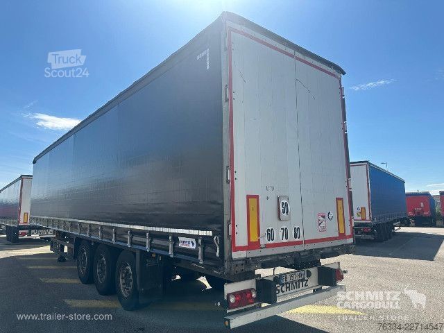 Semi-reboque aberto com lona Schmitz Cargobull Semitrailer Curtainsider Standard
