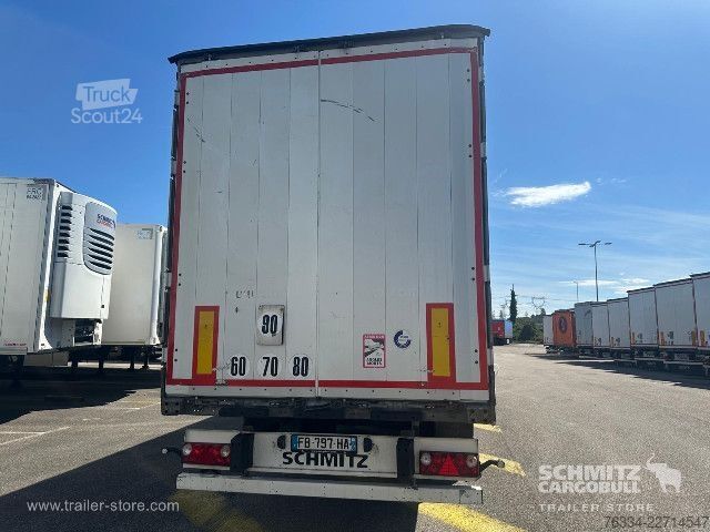 Semi-reboque aberto com lona Schmitz Cargobull Semitrailer Curtainsider Standard