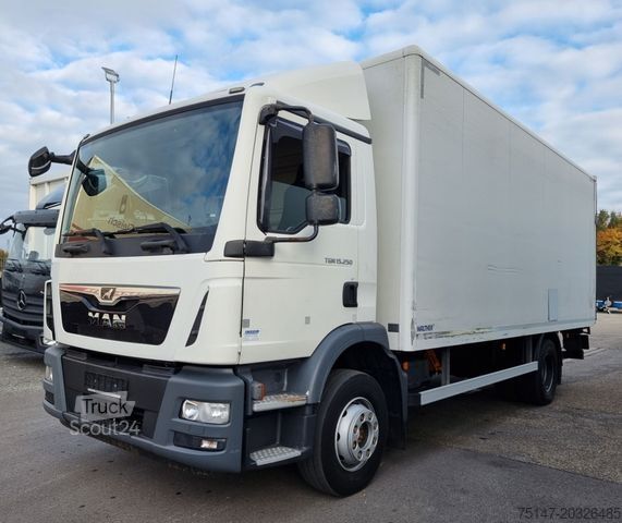 Skåpbil MAN TGM 15.250 4x2 BL Klima 6,03 m Koffer mit LBW