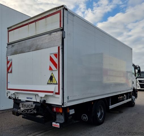 Skåpbil MAN TGM 15.250 4x2 BL Klima 6,03 m Koffer mit LBW