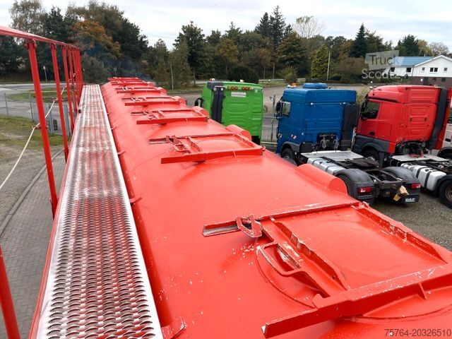 Siloauflieger  51m³ Heitling Siloauflieger / Gelenkt / 7 Kammer