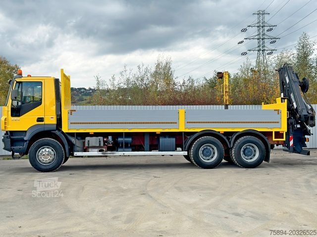 Krautuvas sumontuotas ant sunkvežimio IVECO TRAKKER 360 * Kipper 7,10m* KRAN/FUNK*6x4