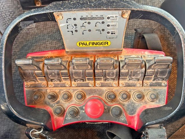 Кран-манипулятор на шасси грузовика RENAULT C430 * PALFINGER PK 18002 - EHC + FUNK/ 6x4