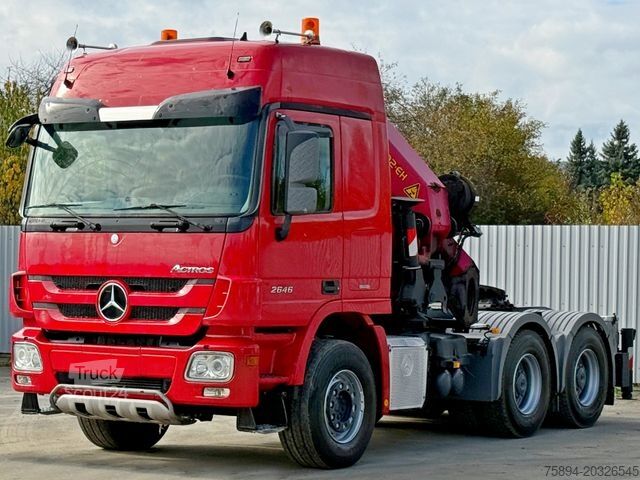 Autokran MERCEDES-BENZ ACTROS 2646 * PK 40002 - EH G + FUNK / 6x4 * TOP