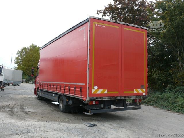 Perdeli panelvan MERCEDES-BENZ 824*Schiebeplane*Euro6*Schlafplatz*Stdh*AHK