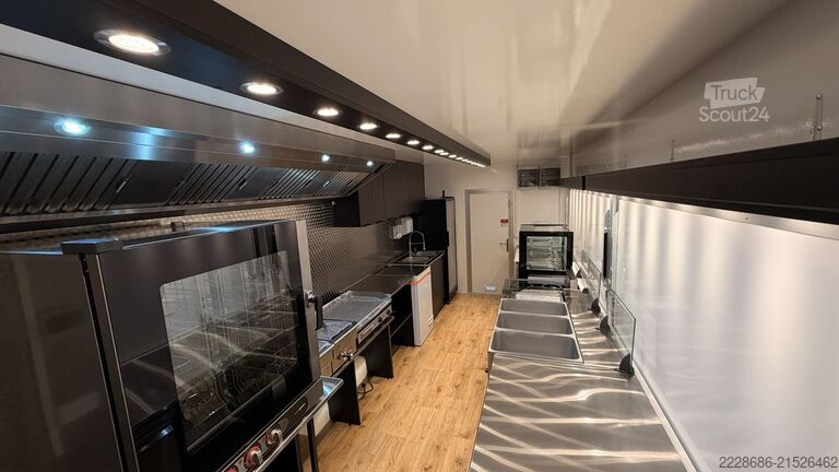 Satış römorku, finansman mevcut 6,2m Imbissanhänger, Imbisswagen| Foodtruck