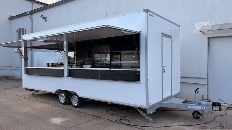 Satış römorku, finansman mevcut 6,2m Imbissanhänger, Imbisswagen| Foodtruck