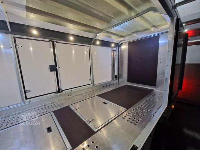 Transporter samochodowy Brian James Trailers Race Transporter 5 weiß ab Lager verfügbar