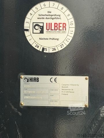 Kroghejselastbil MAN TGX 26.580 6x2-4LL HAIB Lenk/Lift ACC Intarder
