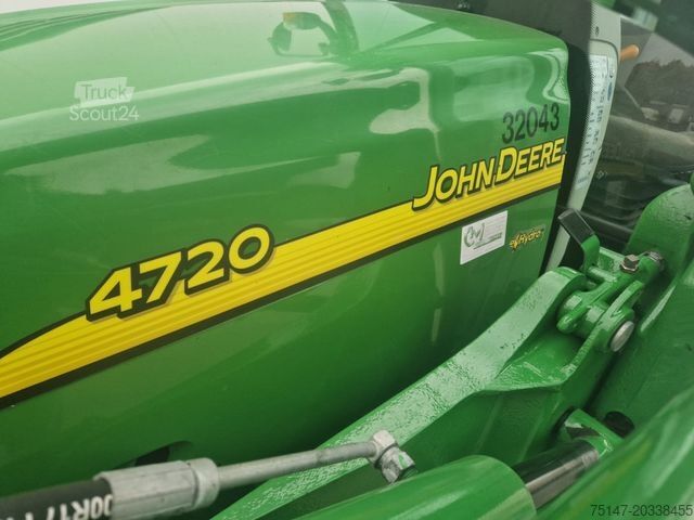 Traktorius John Deere 4720 Allrad Traktor Frontlader FZW FKH 2792h