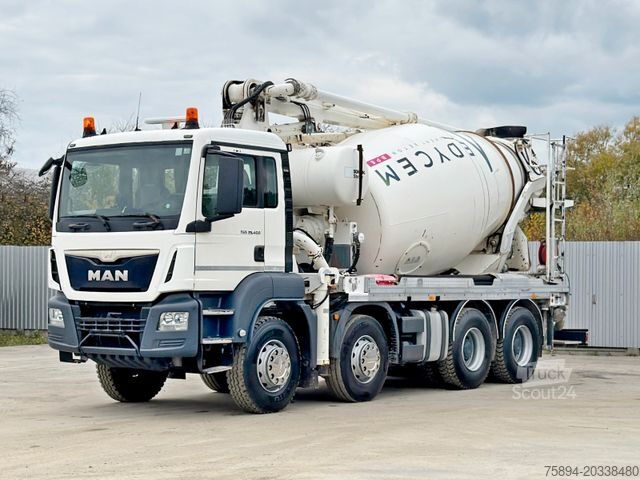 Betonpumpen-LKW MAN TGS 35.400 BETONPUMPE * 8x4 / TOPZUSTAND
