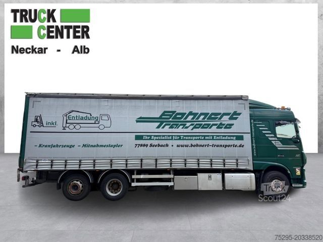 Chasis de camión DAF XF 440 SC Staplerhalter Lift/Lenk L8,45m TÜV neu