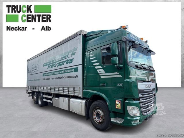 Chasis de camión DAF XF 440 SC Staplerhalter Lift/Lenk L8,45m TÜV neu