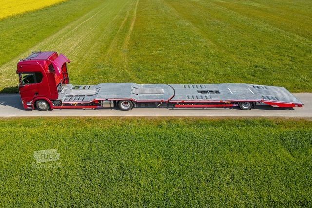 Autotransporter LKW SCANIA R410 Autotransporter für 3 PKW's