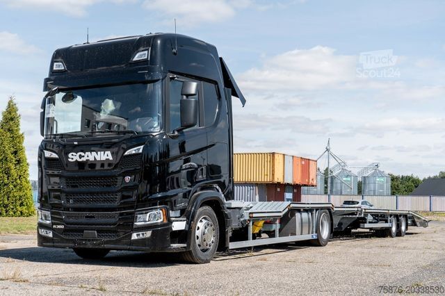 Autotransporter LKW SCANIA R380 Autotransporter für 3 PKW's