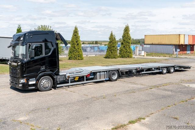 Autotransporter LKW SCANIA R380 Autotransporter für 3 PKW's