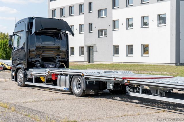 Autotransporter LKW SCANIA R380 Autotransporter für 3 PKW's