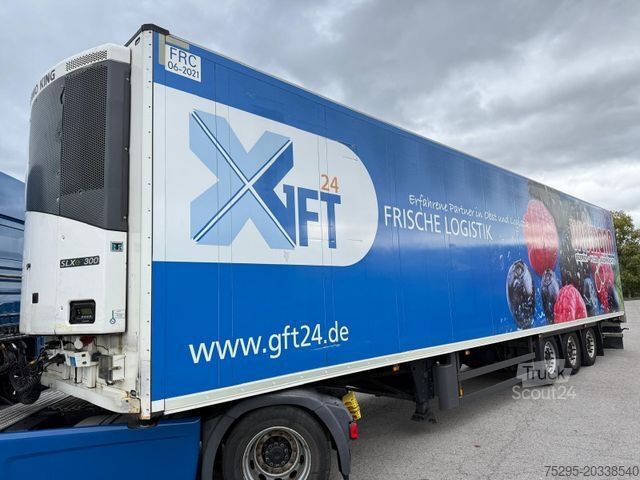 Køletrailer SCHMITZ CARGOBULL 3 Achs ThermoKing SLXE 300 Doppelstock Lift SAF