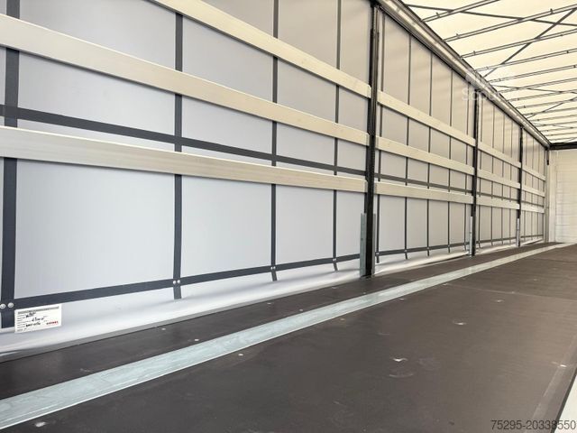 Открытый полуприцеп с тентом KÖGEL 3Achs Standard Curtainsider Liftachse