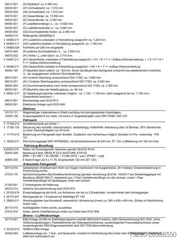 Открытый полуприцеп с тентом KÖGEL 3Achs Standard Curtainsider Liftachse