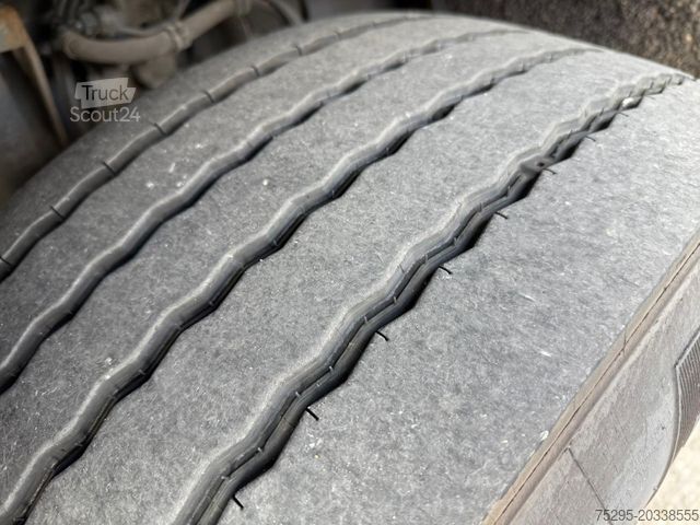 Camión de plataforma DAF XF 440 SC Staplerhalter Lift/Lenk L8,45m TÜV neu