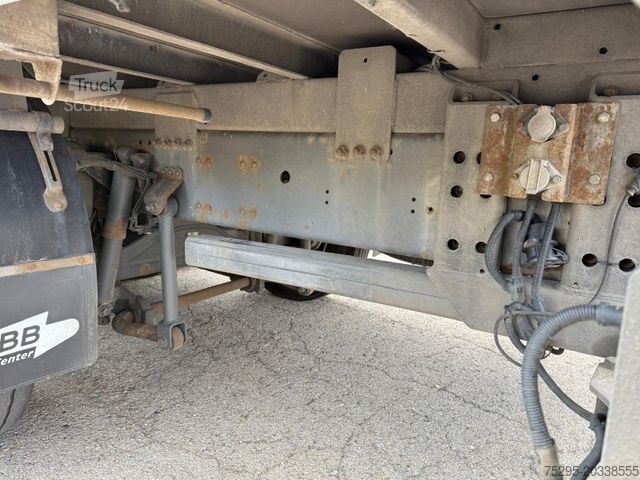 Camión de plataforma DAF XF 440 SC Staplerhalter Lift/Lenk L8,45m TÜV neu