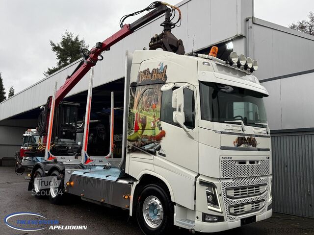 Přepravník dřeva Volvo FH 750 Loglift, 6x4, Dynamic steering, Special ...