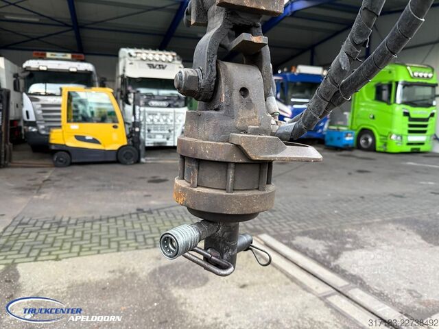 قلابة مع رافعة MAN TGA 26.390 6x4, Handgeschakeld, HIAB 144 E-4 Ra...