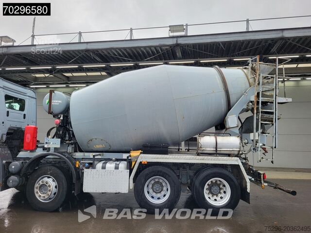 Mixer Mercedes Arocs 3240 8X4 9m3 Stetter Mixer Full Steel Euro 6