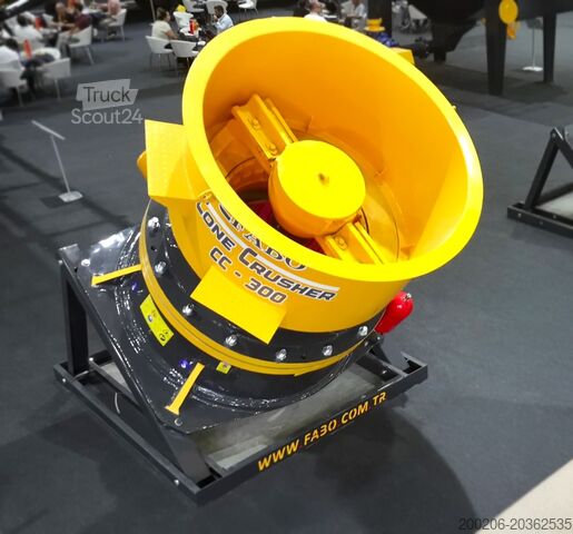Krossningsutrustning FABO Crushing equipment CC-300 SERIES 300-400 TPH CONE CRUSHER