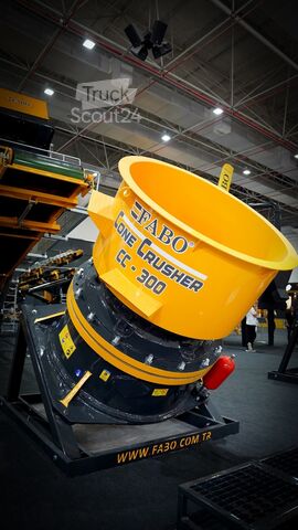 Krossningsutrustning FABO Crushing equipment CC-300 SERIES 300-400 TPH CONE CRUSHER
