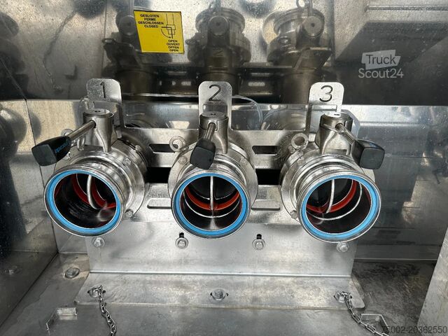 Voedseltanker Van Hool FOOD / 39.000L / 3-COMP / ADR-attest (AT, FL) /...