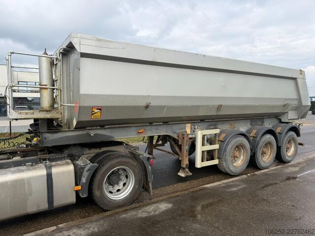 Kipper Turbo's Hoet 3-AXLES ALU TIPPER / STEEL CHASSIS - DRUM BRAKE...