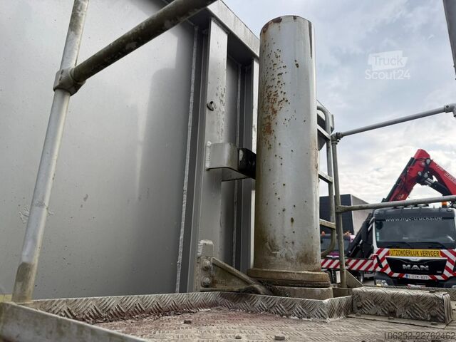 Kipper Turbo's Hoet 3-AXLES ALU TIPPER / STEEL CHASSIS - DRUM BRAKE...