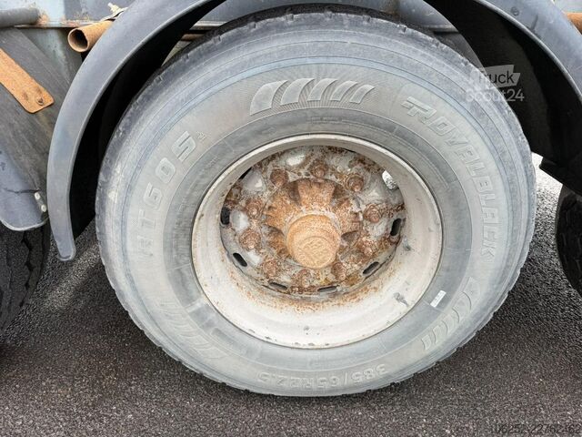 Kipper Turbo's Hoet 3-AXLES ALU TIPPER / STEEL CHASSIS - DRUM BRAKE...