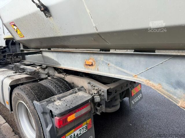 Kipper Turbo's Hoet 3-AXLES ALU TIPPER / STEEL CHASSIS - DRUM BRAKE...