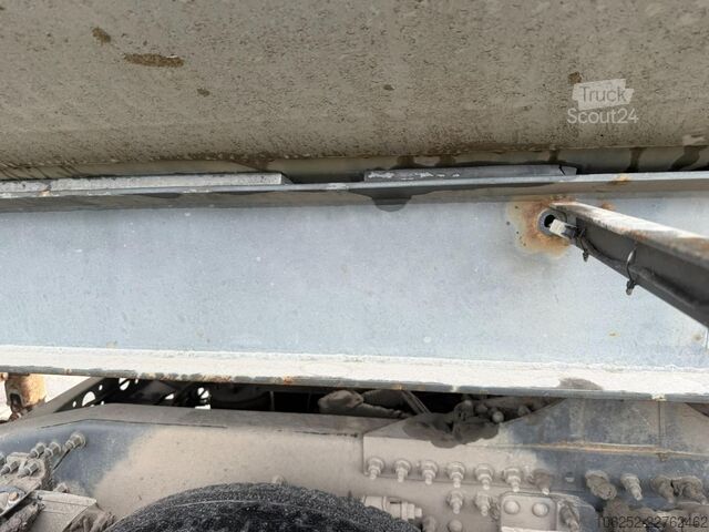 Kipper Turbo's Hoet 3-AXLES ALU TIPPER / STEEL CHASSIS - DRUM BRAKE...